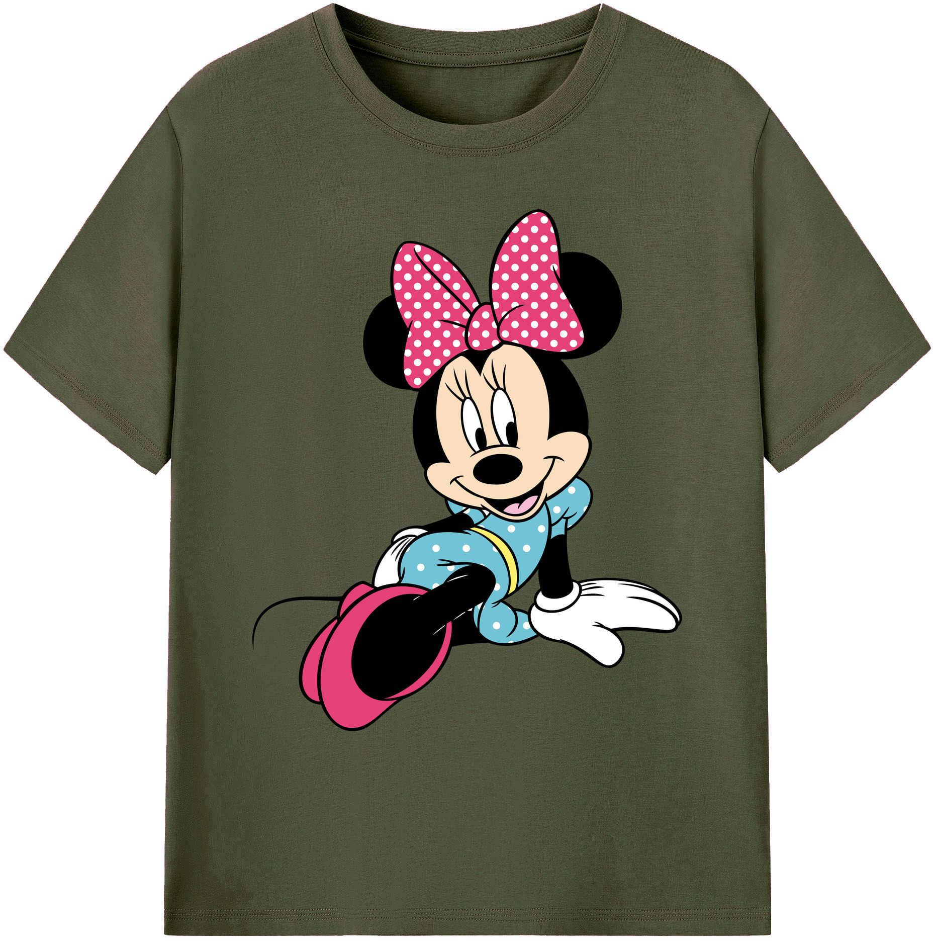 ミッキーマウス Mickey Mouse 綿100％ メンズ半袖Tシャツ｜肌触りやわらか＆通気性